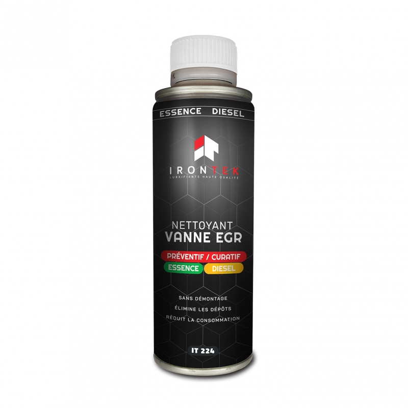 Nettoyant vanne EGR - Irontek - Lubrifiants haute qualité