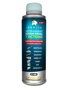 IT405 - DÉCRASSANT MOTEUR DIESEL 7 ACTIONS