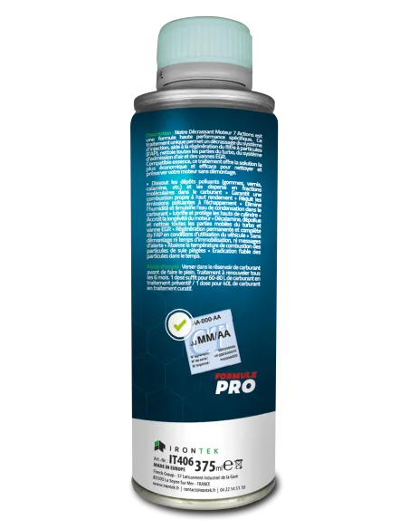 IT406 - DÉCRASSANT MOTEUR ESSENCE 7 ACTIONS