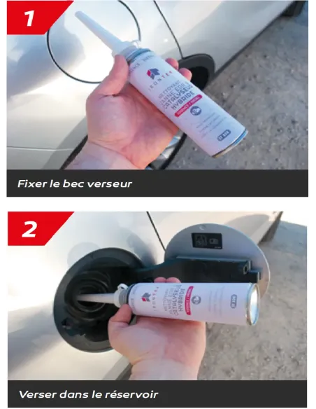 IT329 - NETTOYANT VANNE EGR & CATALYSEUR HYBRIDE