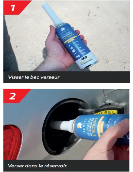 IT290 - DÉCRASSANT MOTEUR DIESEL 5 ACTIONS