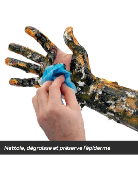 LI203 - LINGETTES NETTOYANTS MAINS