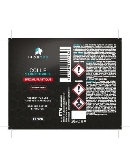 IT176 - COLLE STRUCTURALE - 5 MIN - TRANSPARENT