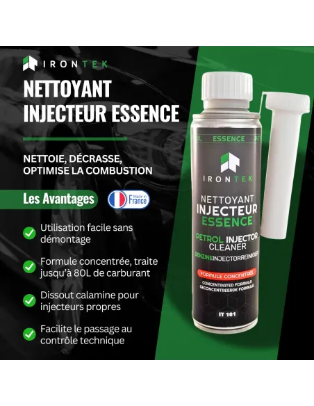 IT101 - NETTOYANT INJECTEUR ESSENCE - 300 ML