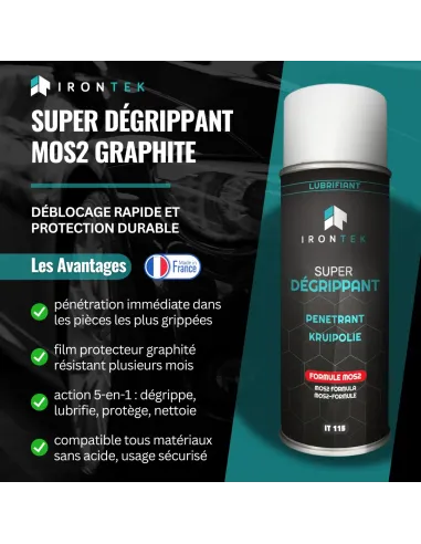 IT115 - SUPER DÉGRIPPANT - FORMULE MOS2
