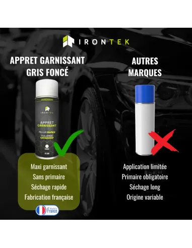 IT127 - APPRET GARNISSANT - GRIS FONCÉ