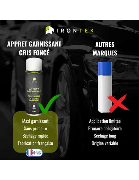 IT127 - APPRET GARNISSANT - GRIS FONCÉ