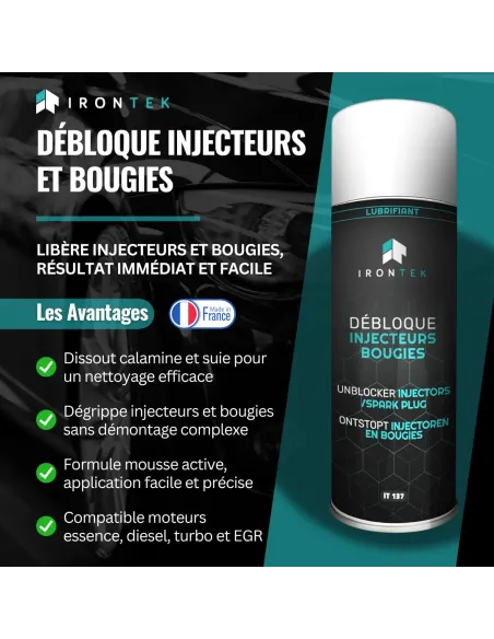 IT137 - DÉBLOQUE INJECTEURS / BOUGIES IT137 - DÉBLOQUE INJECTEURS / BOUGIES