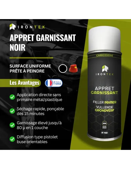 IT143 - APPRET GARNISSANT - NOIR