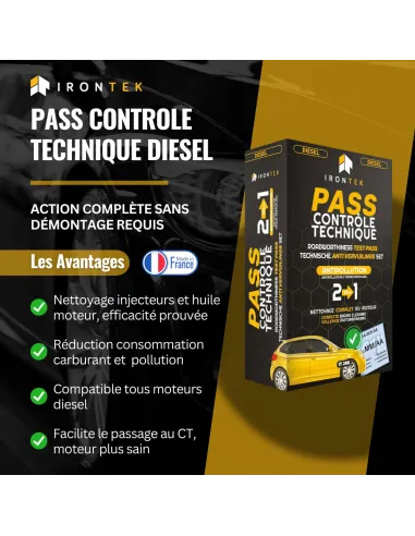 IT205 - PASS CONTRÔLE TECHNIQUE DIESEL
