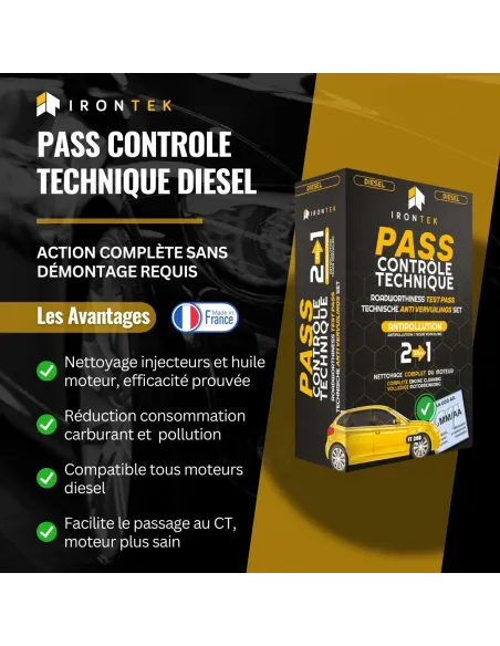 IT205 - PASS CONTRÔLE TECHNIQUE DIESEL
