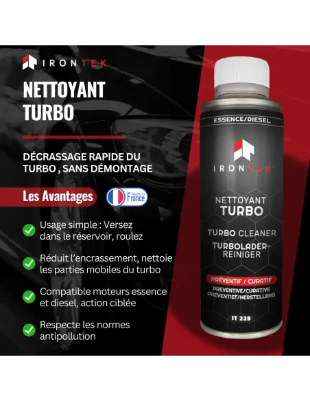 IT225 - NETTOYANT TURBO - 300ML IT225 - NETTOYANT TURBO - 300ML