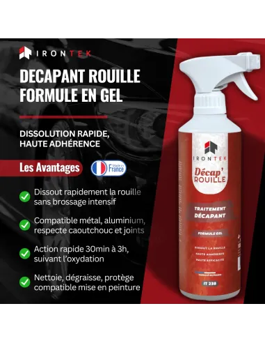 IT238 - TRAITEMENT DÉCAPANT - FORMULE GEL - 500ML
