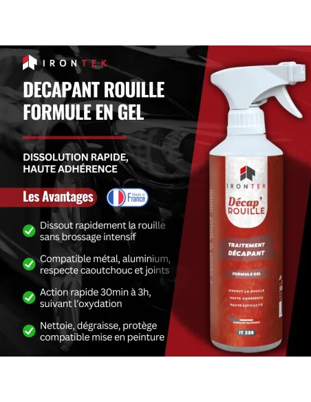 IT238 - TRAITEMENT DÉCAPANT - FORMULE GEL - 500ML
