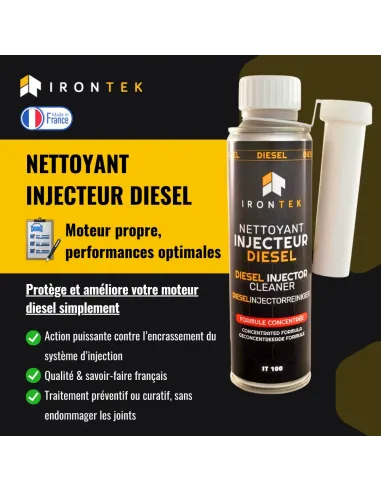 IT100 - NETTOYANT INJECTEUR DIESEL - 300 ML