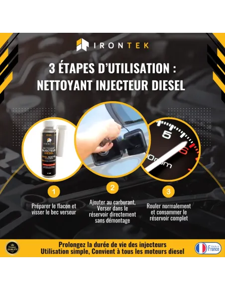 IT100 - NETTOYANT INJECTEUR DIESEL - 300 ML