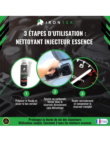 IT101 - NETTOYANT INJECTEUR ESSENCE - 300 ML