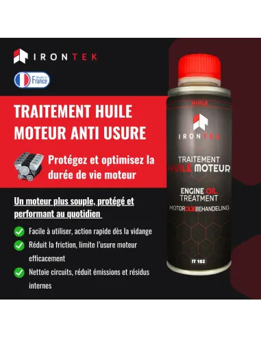 IT102 - TRAITEMENT HUILE MOTEUR - 300ML