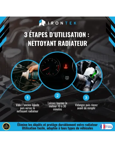 IT107 - NETTOYANT RADIATEUR - 300ML