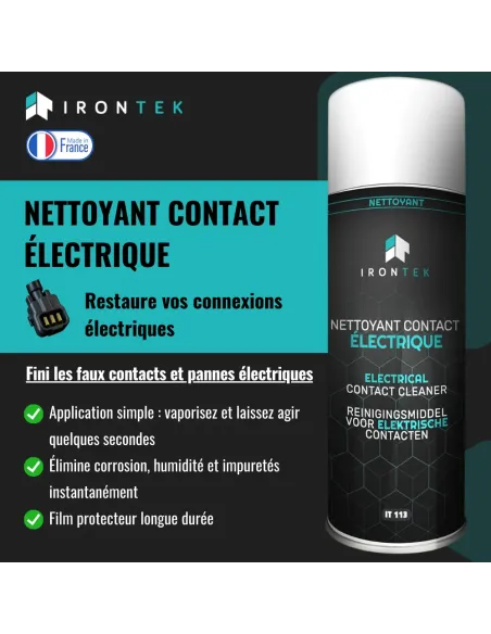 IT113 - NETTOYANT CONTACT ÉLECTRIQUE