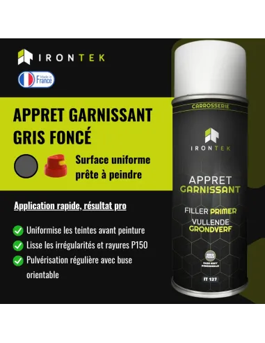 IT127 - APPRET GARNISSANT - GRIS FONCÉ