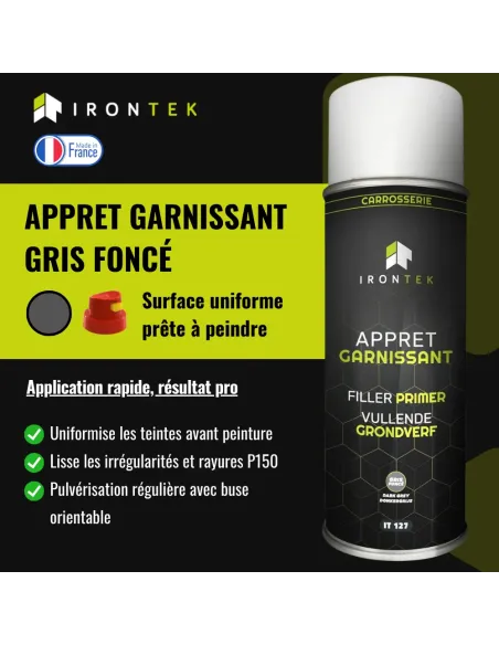 IT127 - APPRET GARNISSANT - GRIS FONCÉ