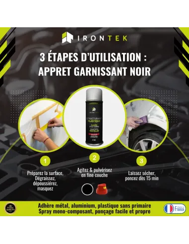 IT143 - APPRET GARNISSANT - NOIR