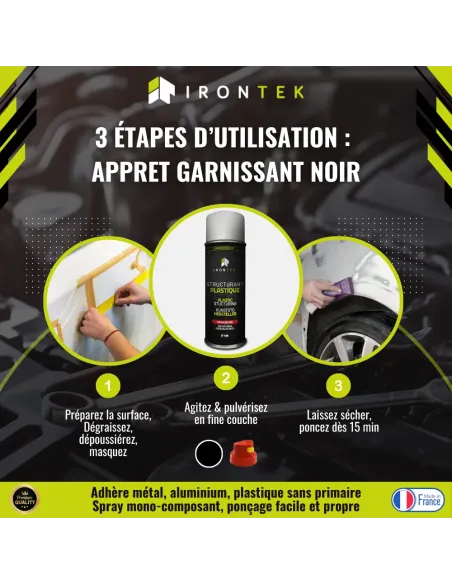 IT143 - APPRET GARNISSANT - NOIR