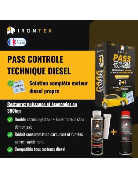 IT205 - PASS CONTRÔLE TECHNIQUE DIESEL