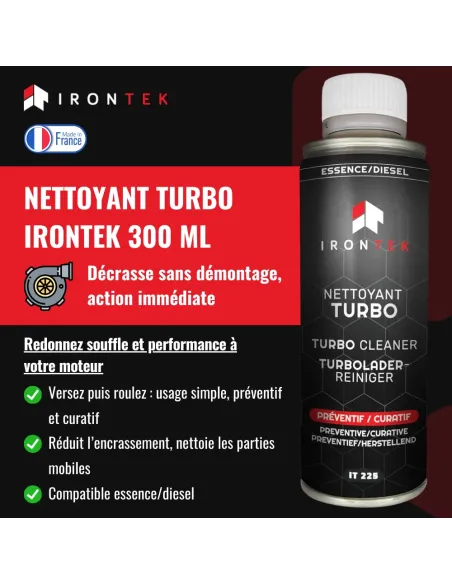 IT225 - NETTOYANT TURBO - 300ML IT225 - NETTOYANT TURBO - 300ML