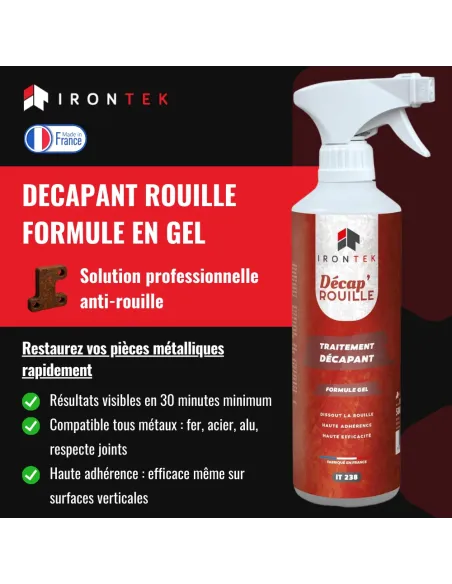 IT238 - TRAITEMENT DÉCAPANT - FORMULE GEL - 500ML
