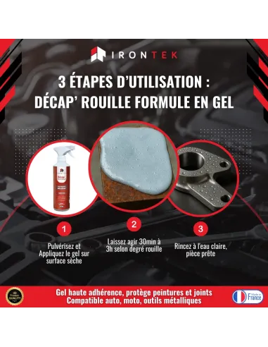 IT238 - TRAITEMENT DÉCAPANT - FORMULE GEL - 500ML