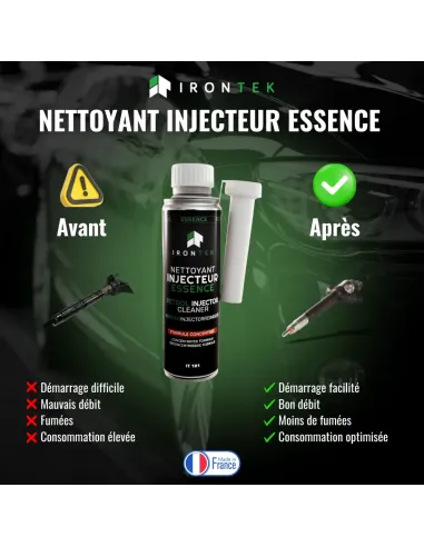 IT101 - NETTOYANT INJECTEUR ESSENCE - 300 ML