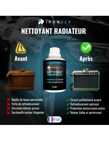 IT107 - NETTOYANT RADIATEUR - 300ML