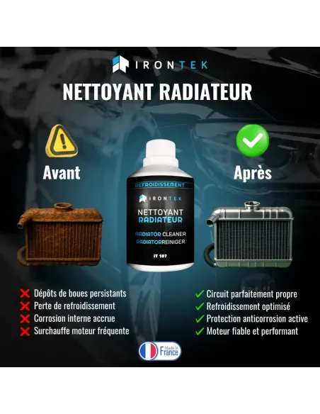IT107 - NETTOYANT RADIATEUR - 300ML