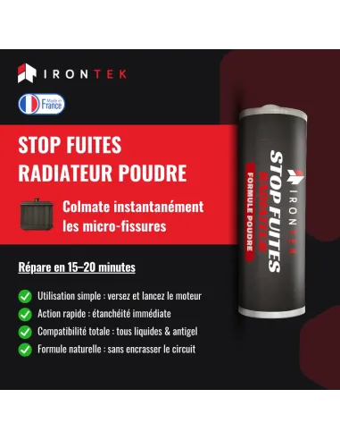 IT289 - STOP FUITE RADIATEUR - FORMULE POUDRE