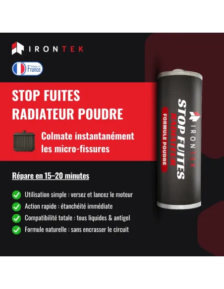 IT289 - STOP FUITE RADIATEUR - FORMULE POUDRE