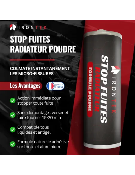 IT289 - STOP FUITE RADIATEUR - FORMULE POUDRE