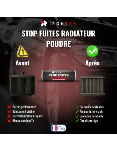 IT289 - STOP FUITE RADIATEUR - FORMULE POUDRE