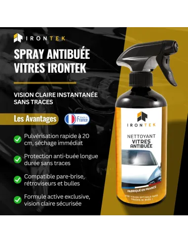 IT307 - NETTOYANT VITRES ANTI BUÉE