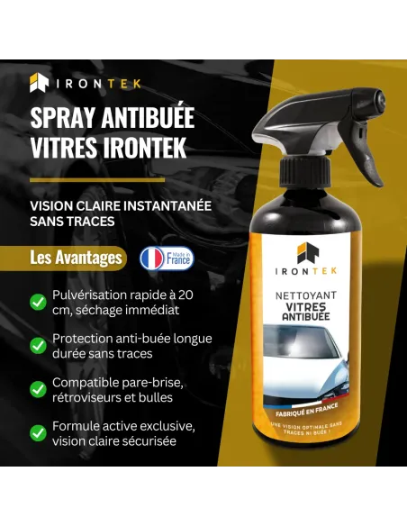 IT307 - NETTOYANT VITRES ANTI BUÉE