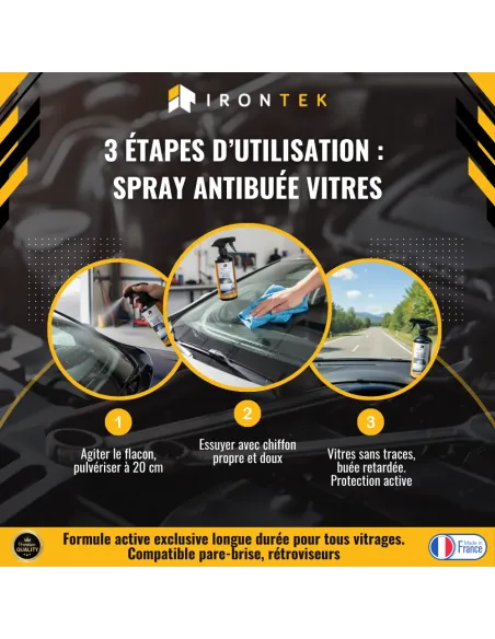 IT307 - NETTOYANT VITRES ANTI BUÉE