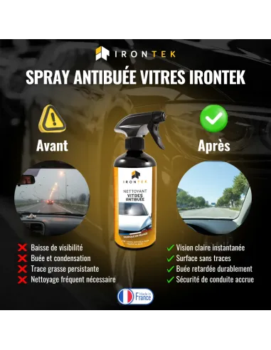IT307 - NETTOYANT VITRES ANTI BUÉE