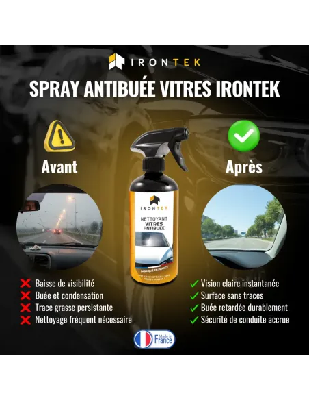 IT307 - NETTOYANT VITRES ANTI BUÉE