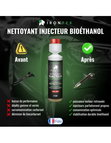IT330 - NETTOYANT INJECTEUR BIOÉTHANOL - 250ML