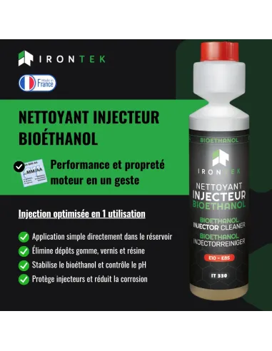 IT330 - NETTOYANT INJECTEUR BIOÉTHANOL - 250ML