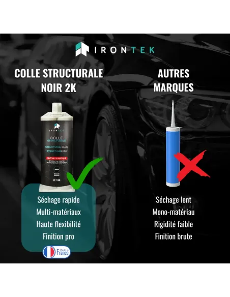IT139 - COLLE STRUCTURALE - 5 MIN - NOIR
