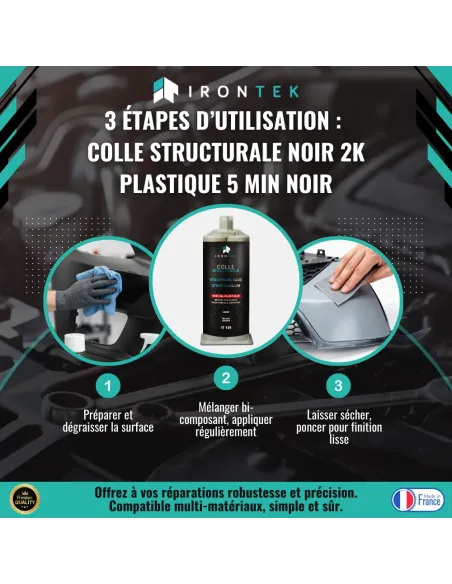 IT139 - COLLE STRUCTURALE - 5 MIN - NOIR