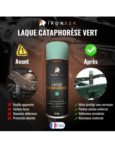 IT191 - LAQUE CATAPHORÈSE - VERT