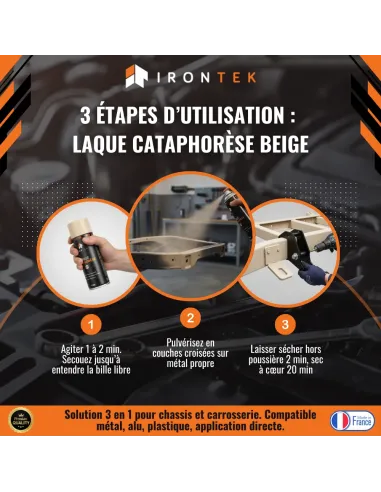 IT193 - LAQUE CATAPHORÈSE - BEIGE